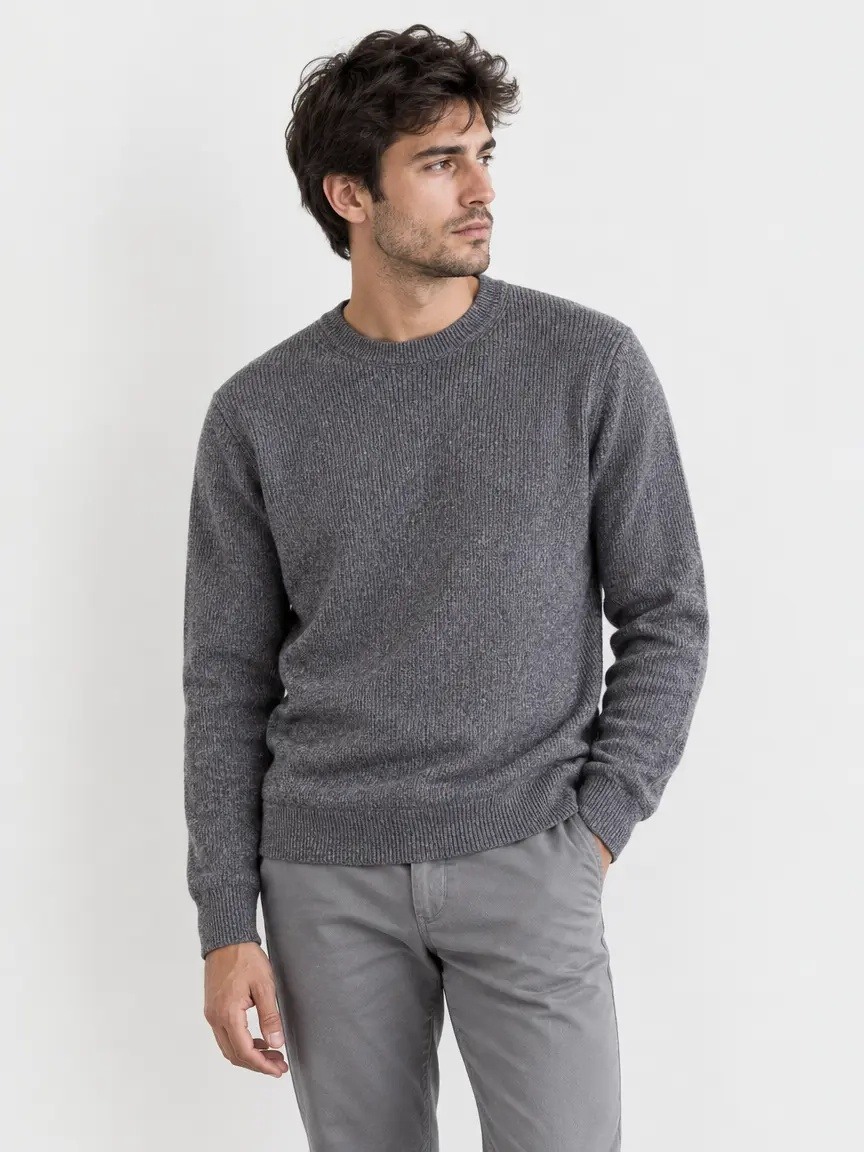 Großhändler KZR - Rundhals-Pullover