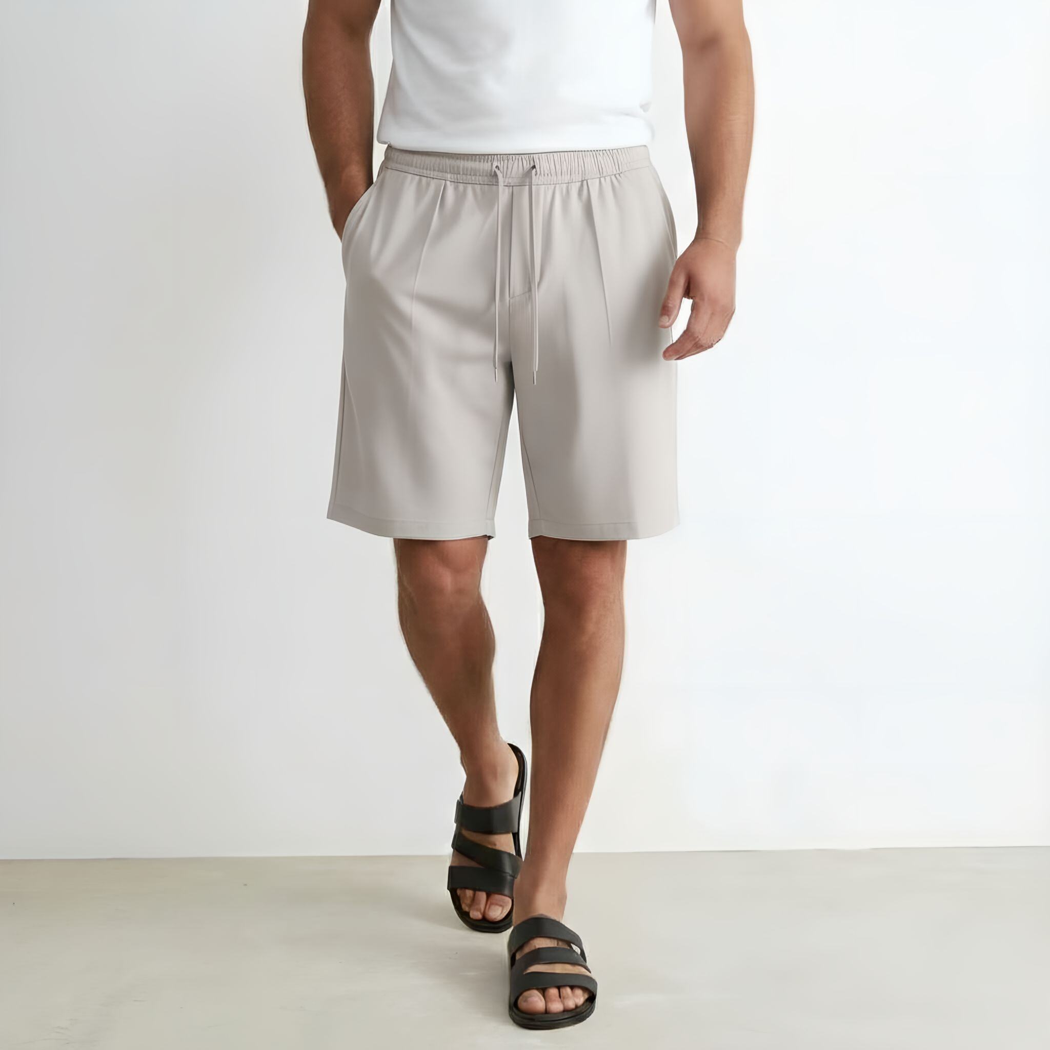 Wholesaler KZR - Pleated Chino Shorts