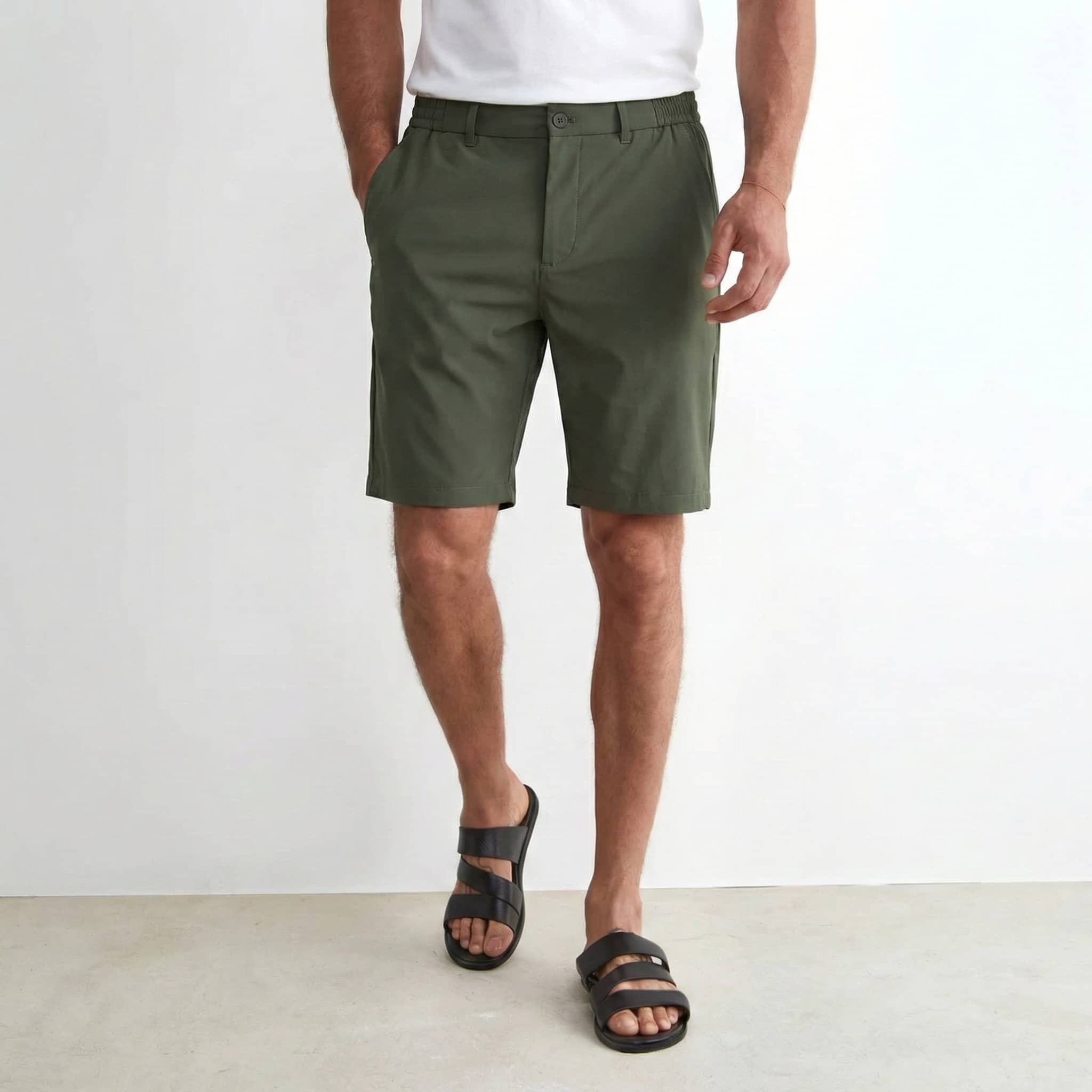 Großhändler KZR - Technische Halb-Elastische Chino-Shorts