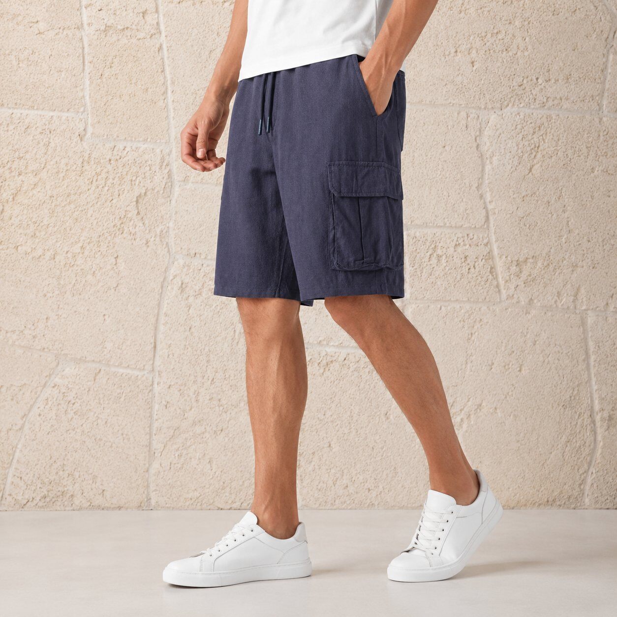Grossista KZR - Bermuda in lino