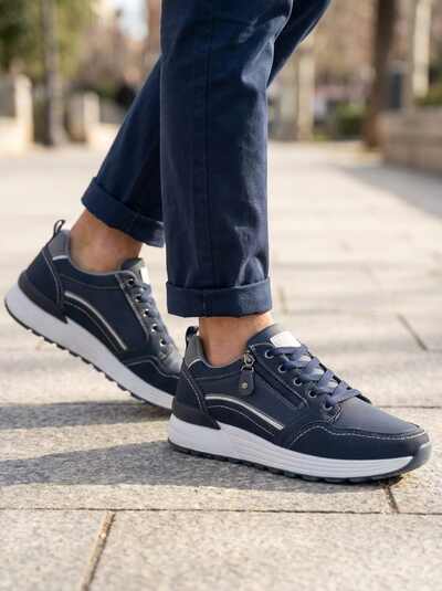 Grossista LBS collection - Sneakers da uomo con chiusura Grossista LBS collection - Sneakers da uomo con chiusura