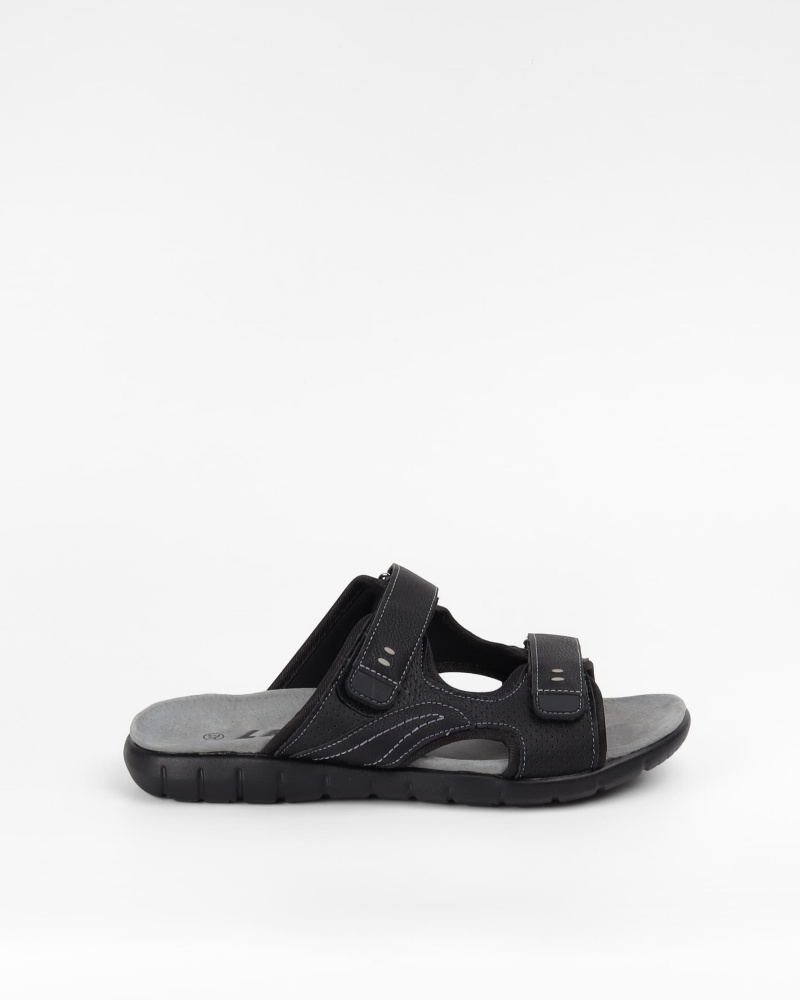 Wholesaler LBS collection - Men's mules with double adjustable Velcro strap