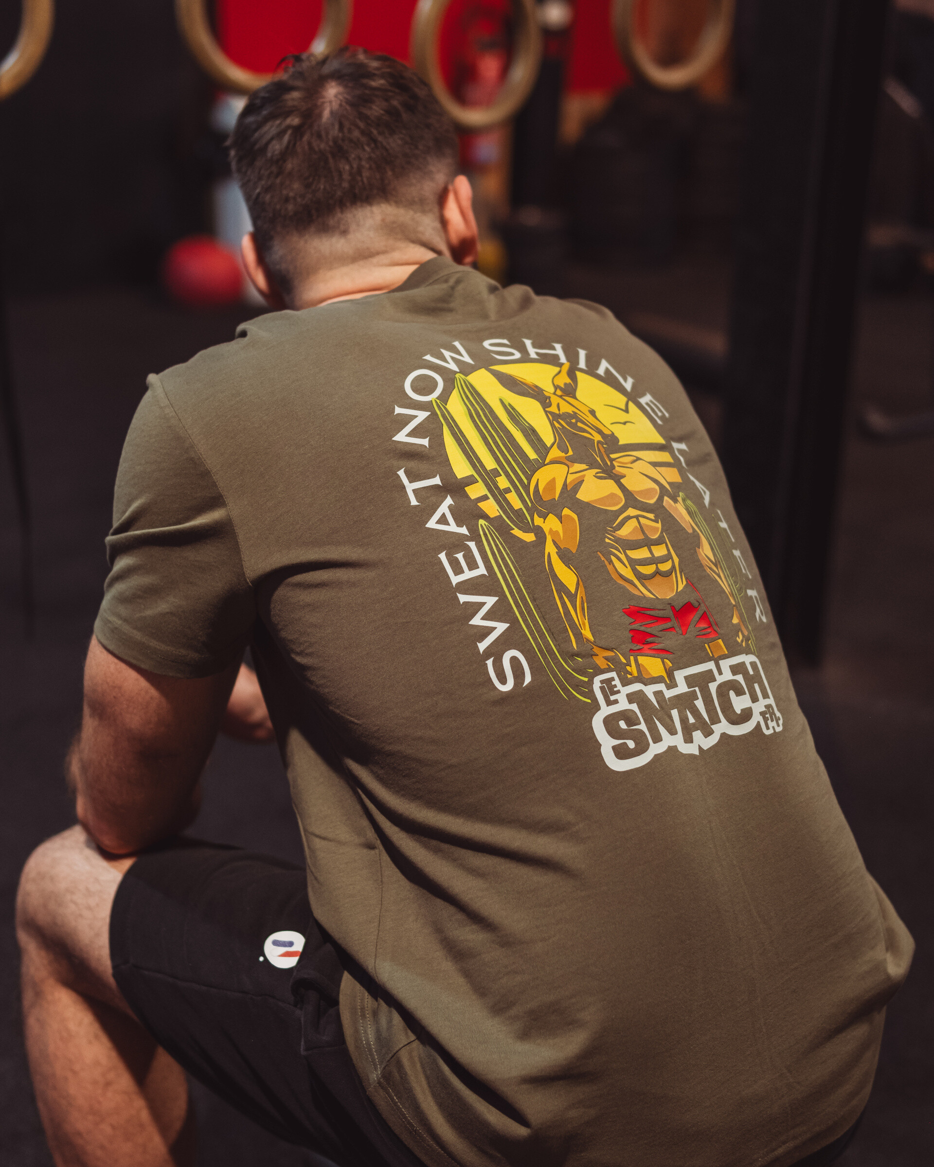 Grossista Le snatch français - Sport da uomo T -Shirt - Ora brilla successivamente la felpa