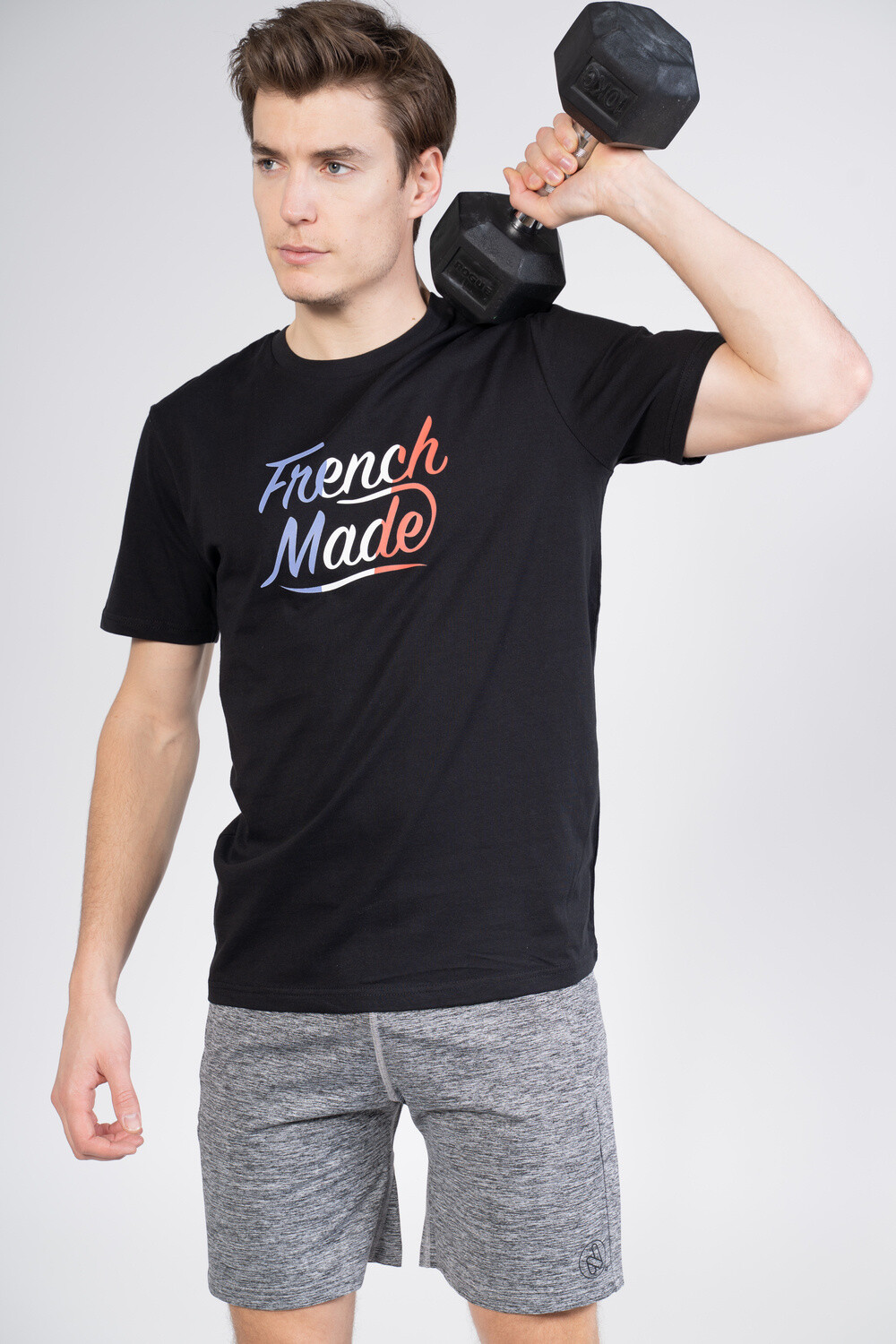 Grossista Le snatch français - Sport da uomo T -Shirt - Tricolore French'Emade