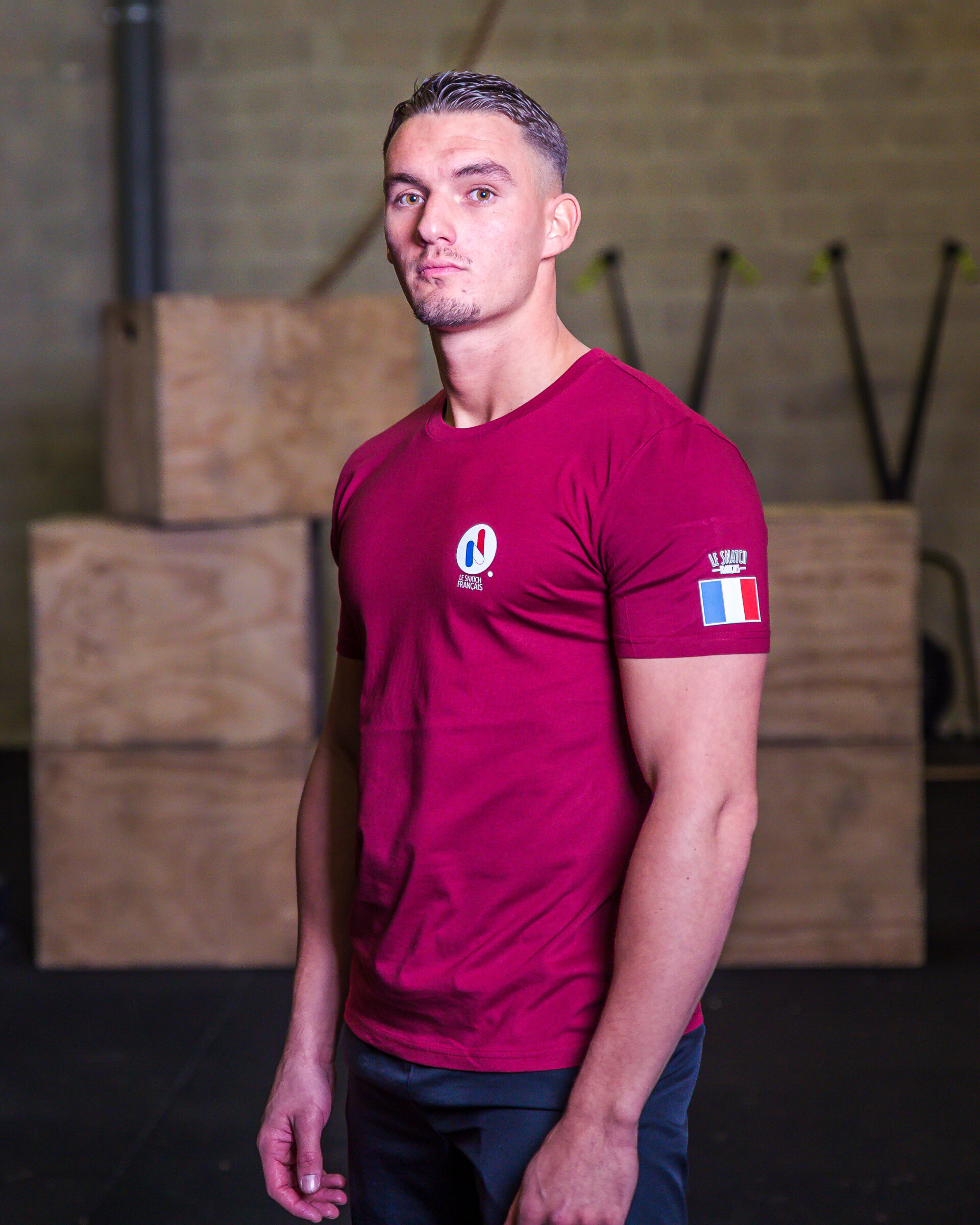 Grossista Le snatch français - Sport da uomo T -Shirt - Sumero suicida