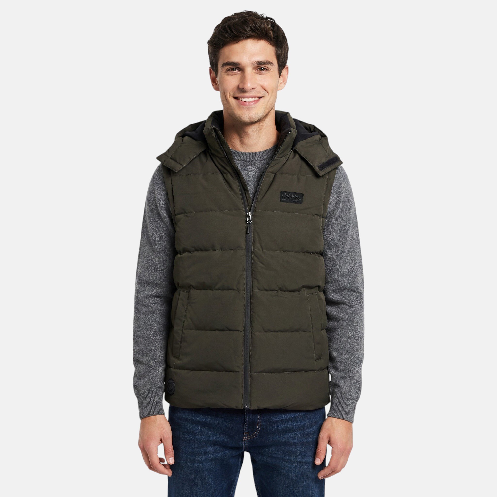 Grossiste Lee Cooper - Doudoune sans manches Homme Lee Cooper
