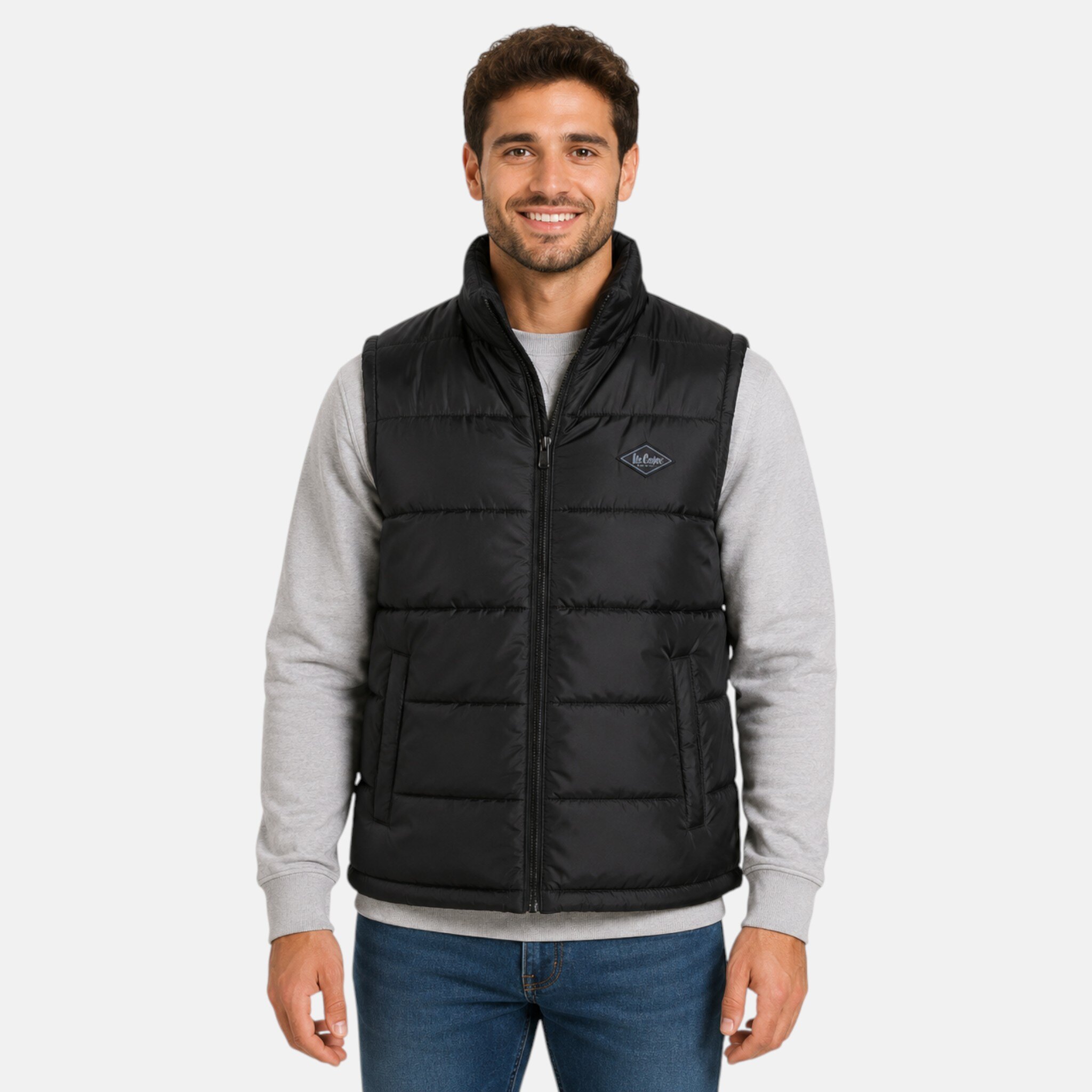 Grossiste Lee Cooper - Doudoune Homme sans manches