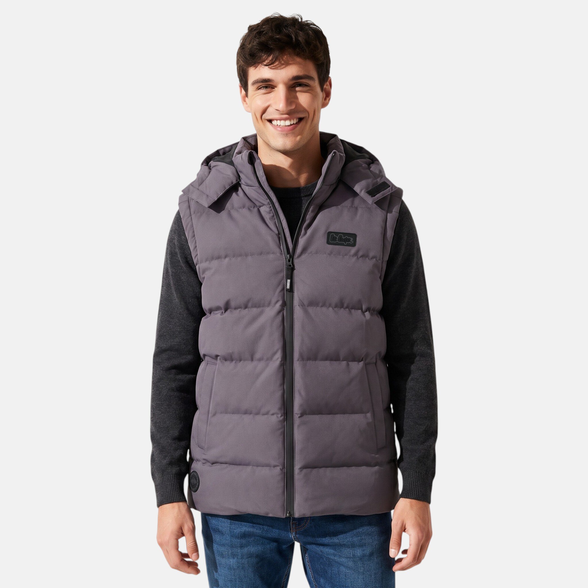 Grossiste Lee Cooper - Doudoune sans manches Ellesse Homme