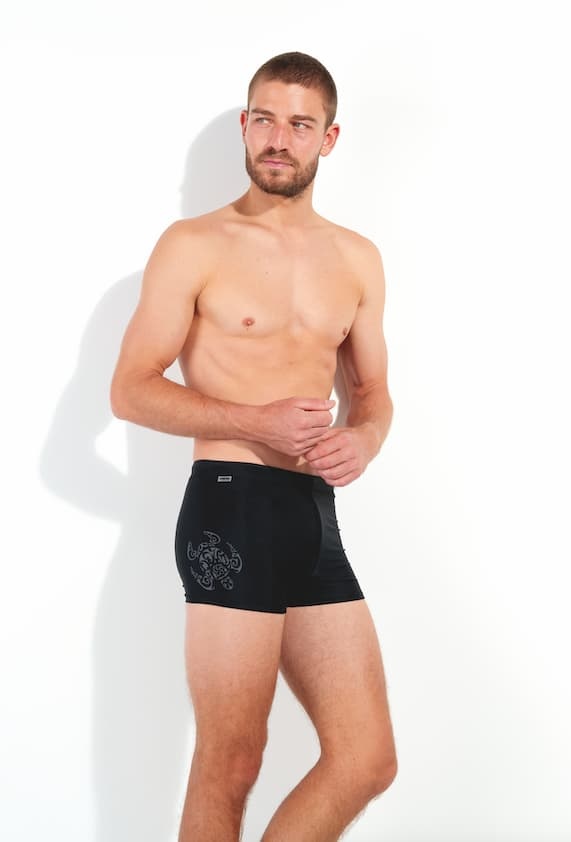 Wholesaler LEMON BAY by France Denim - Tribal Print Swim Boxer