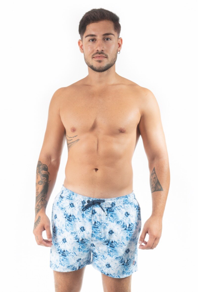 Großhändler LEMON BAY by France Denim - Bathing Short mico tie & dye