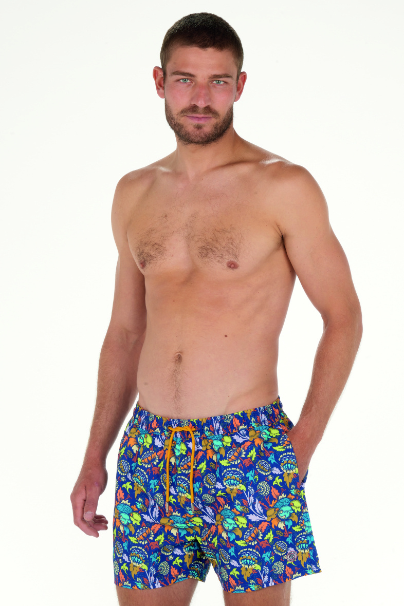 Wholesaler LEMON BAY by France Denim - Aop Wax Swim Shorts