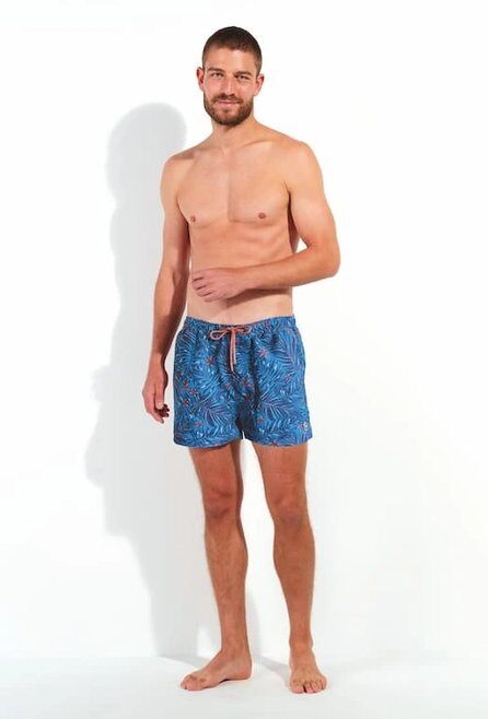 Grossiste LEMON BAY by France Denim - Short de bain microfibre AOP feuillages