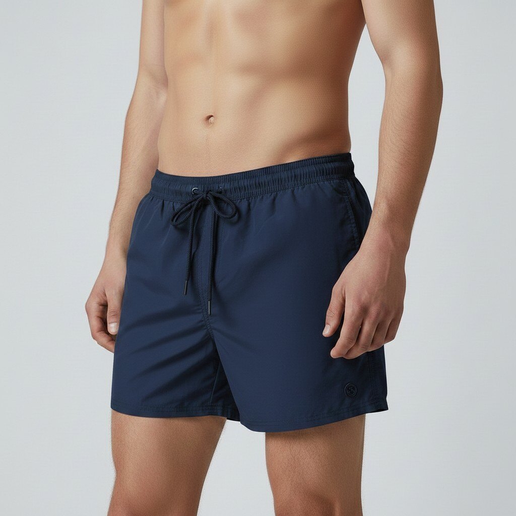 Grossiste LEMON BAY by France Denim - Boxer de bain MICROFIBRE uni