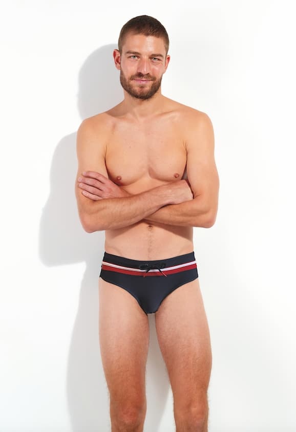 Wholesaler LEMON BAY by France Denim - TRICOLORE Swim Briefs