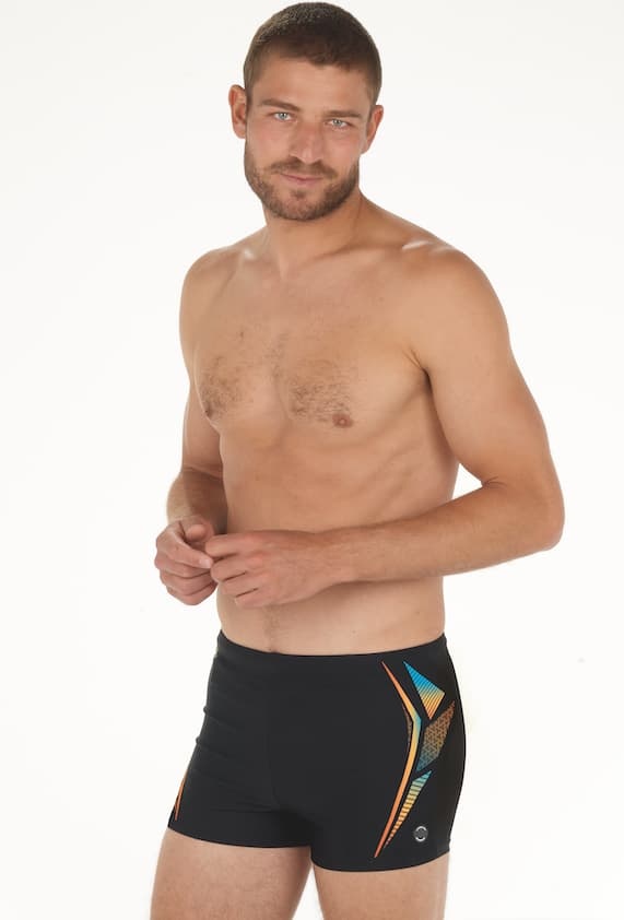 Mayorista LEMON BAY by France Denim - Bañador tipo bóxer con estampado deportivo y detalles laterales