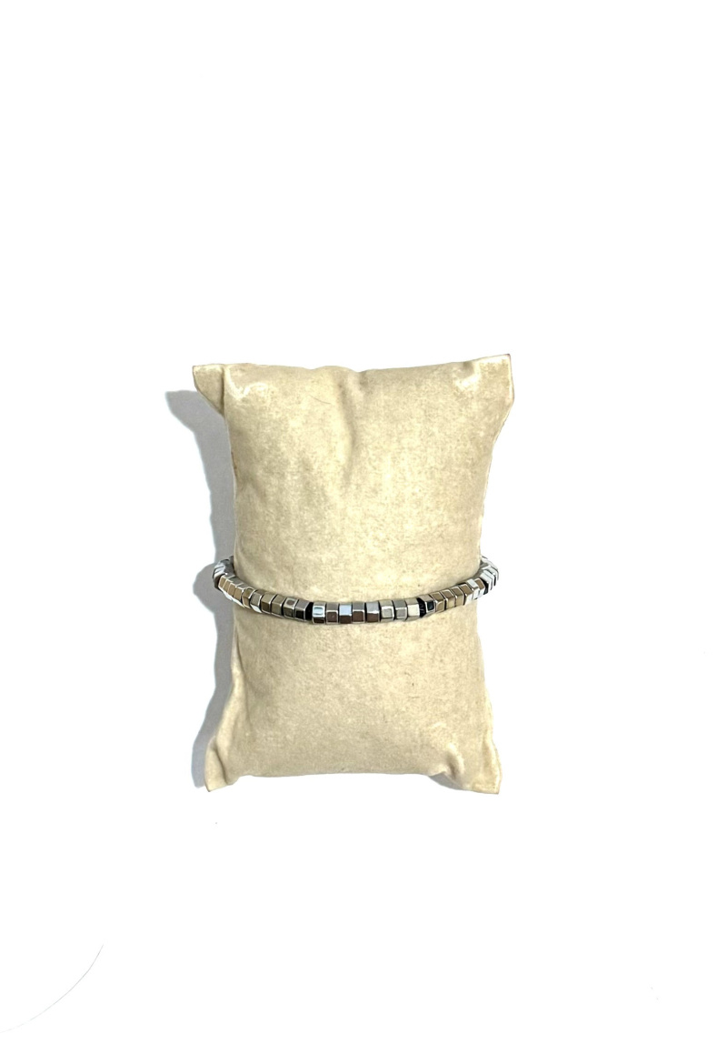 Wholesaler Les Précieuses - Jamy silver stainless steel bracelet