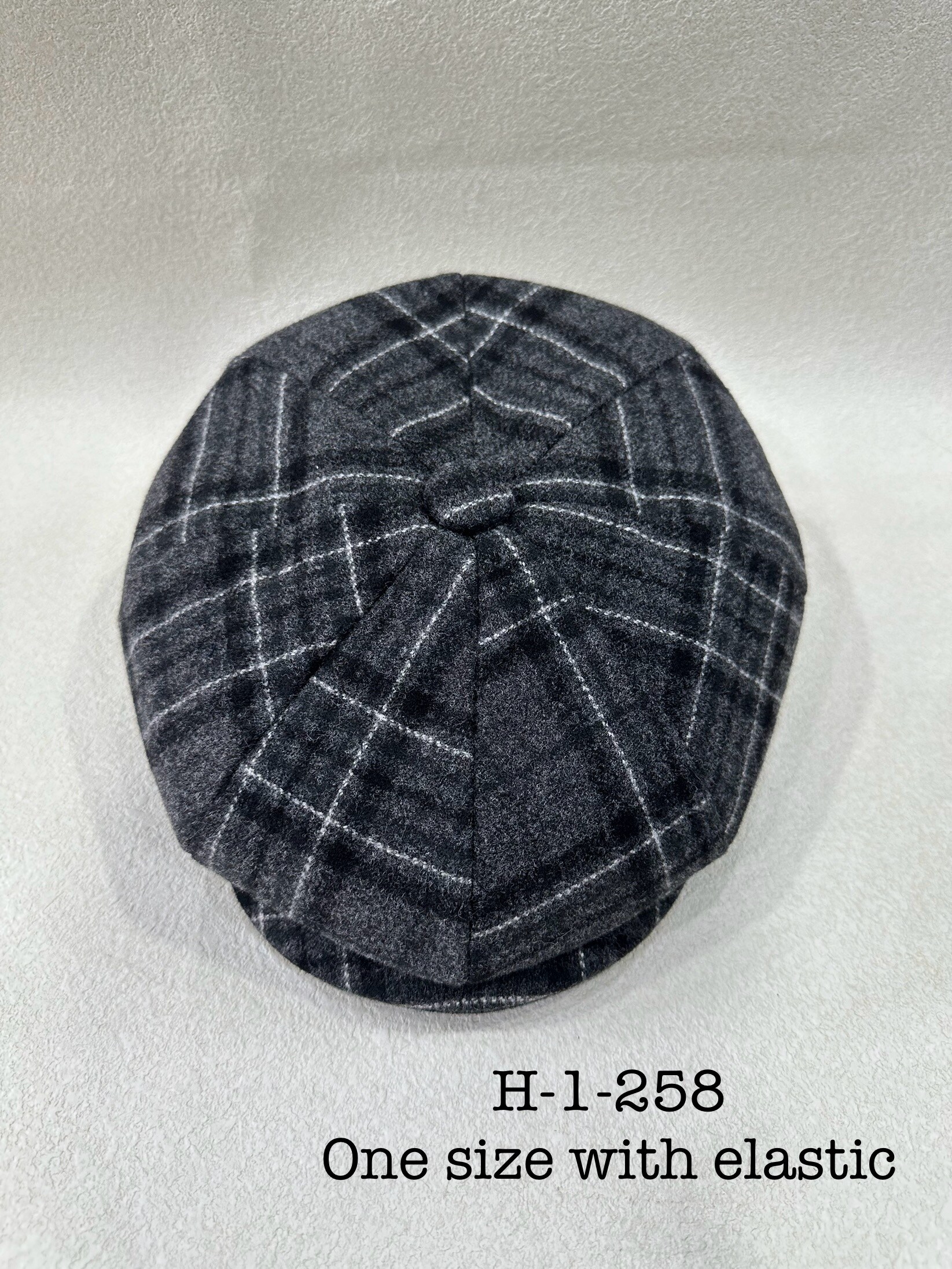 Grossiste LEXA PLUS - Casquette gavroche à carreaux
