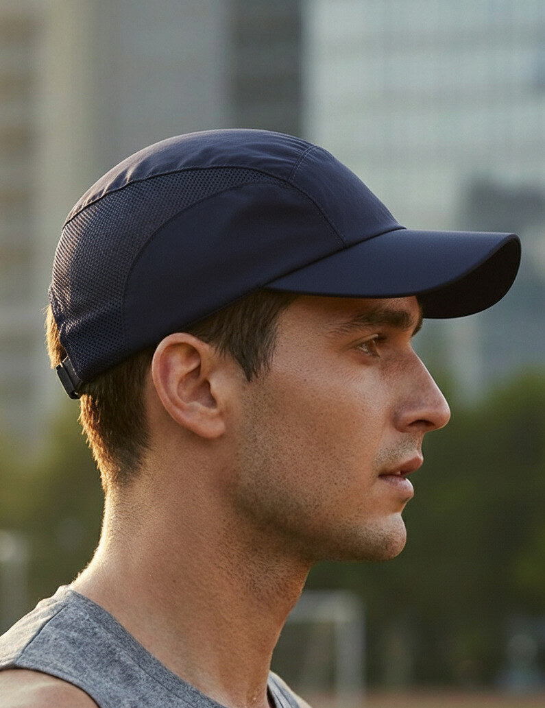 Mayorista LEXA PLUS - Gorra técnica repelente al agua con malla transpirable