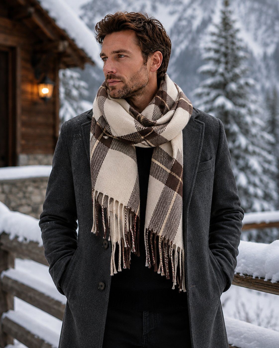 Wholesaler Lidy's - Plaid scarf