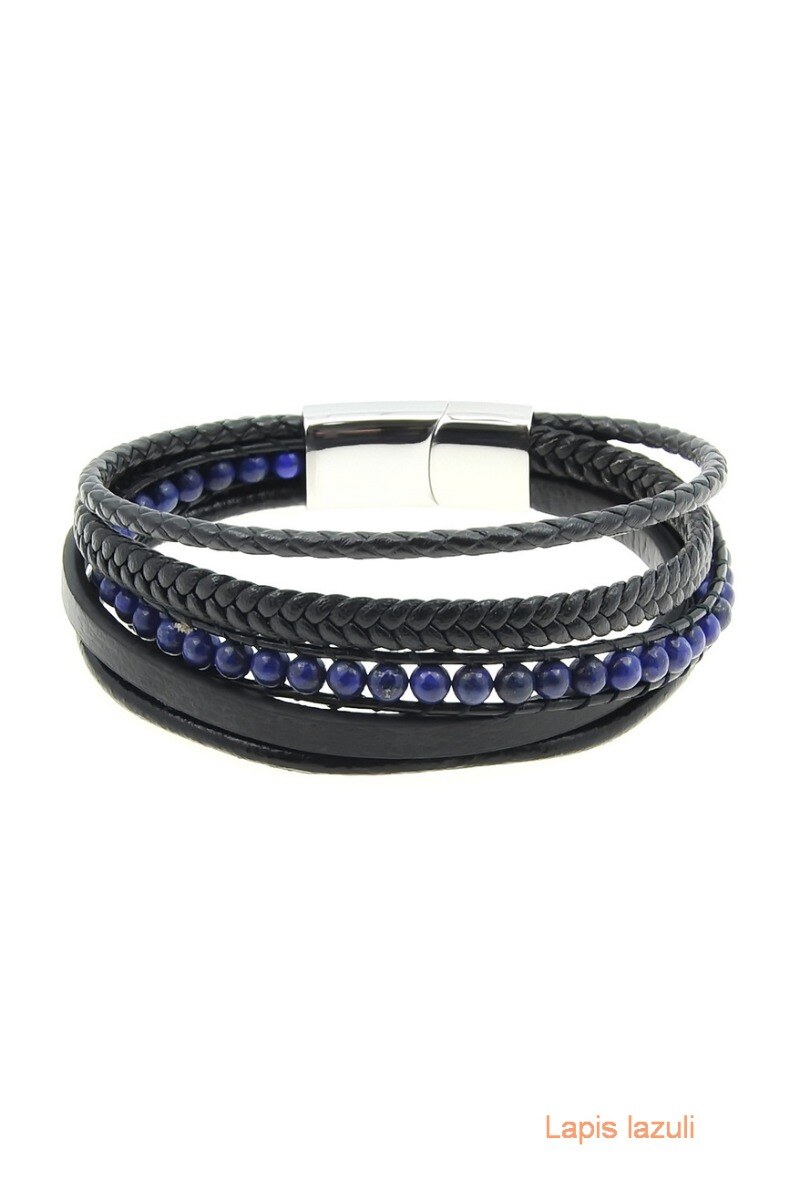 Grossista LILY CONTI - Bracciale in acciaio inossidabile-pietre