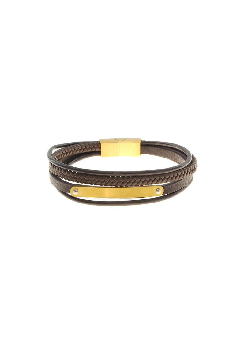 Grossiste LILY CONTI - Bracelet Acier Inoxydable-homme