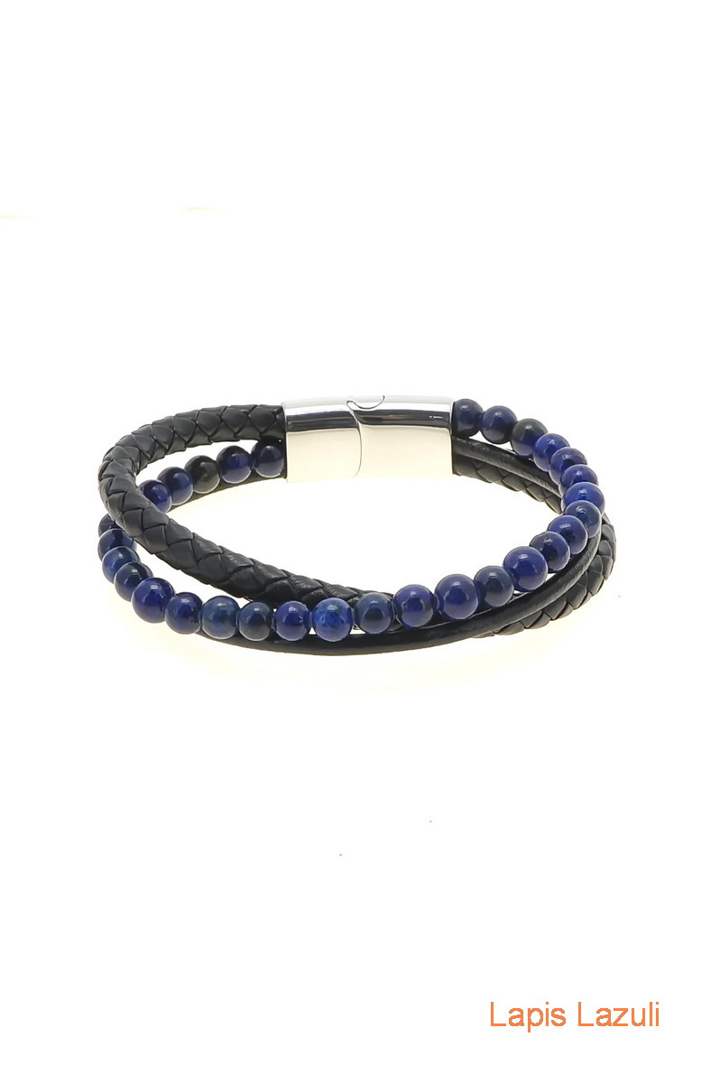 Mayorista LILY CONTI - Pulsera-Acero Inoxidable-piedras