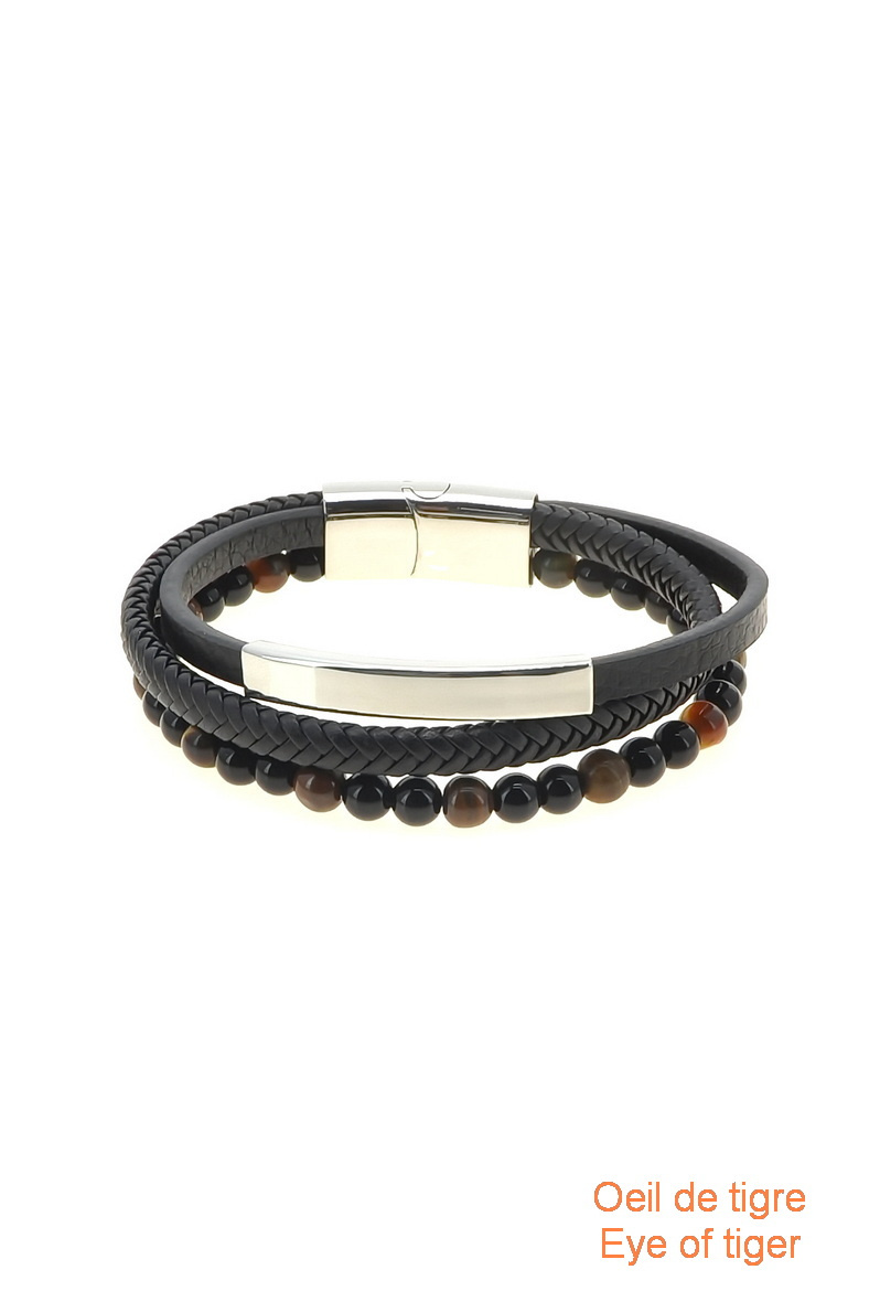 Grossiste LILY CONTI - Bracelet-Acier Inoxydable-pierres