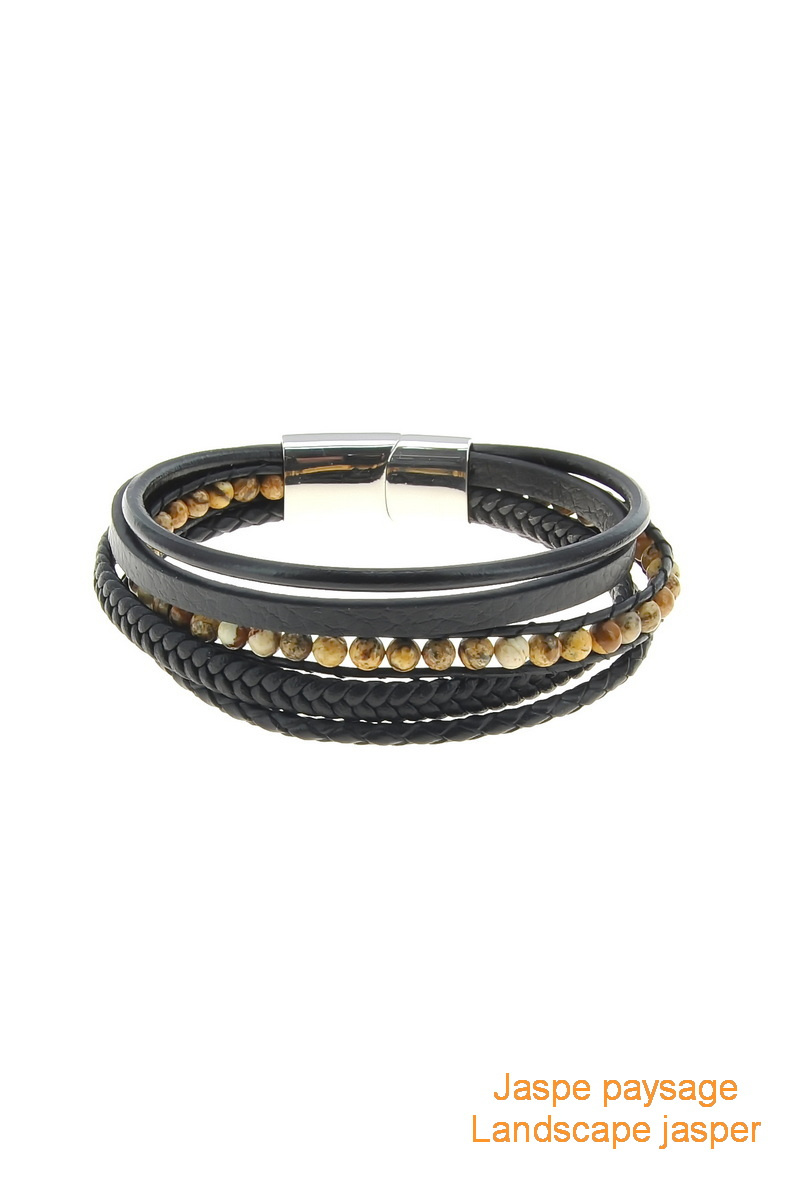 Grossiste LILY CONTI - Bracelet--homme-pierres