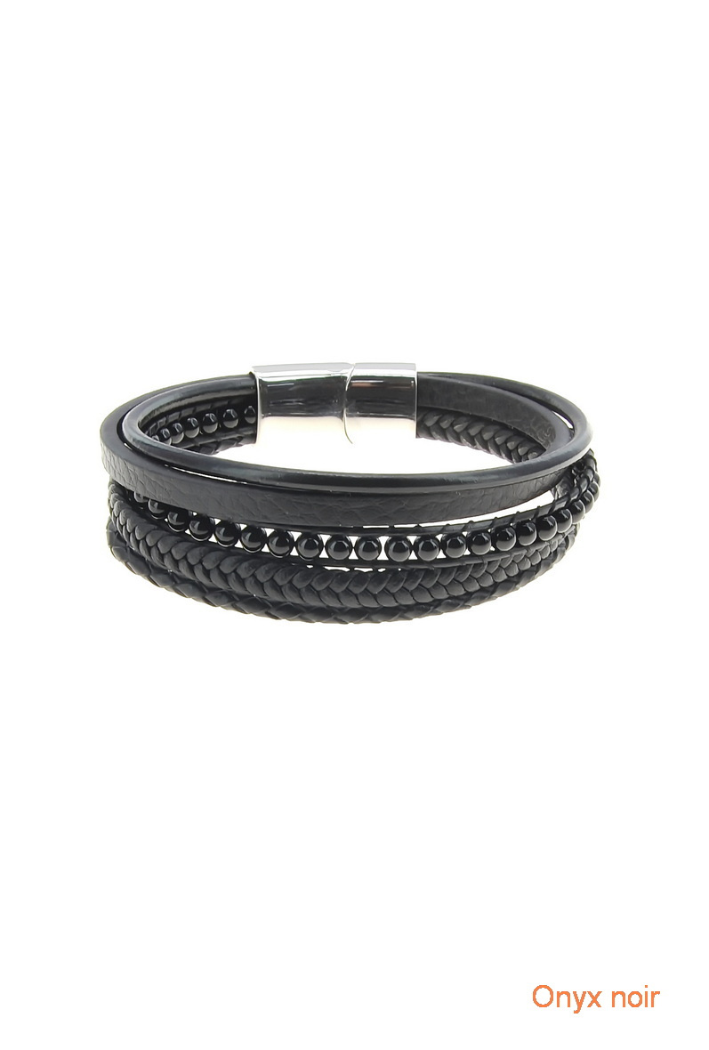 Grossiste LILY CONTI - Bracelet--homme-pierres
