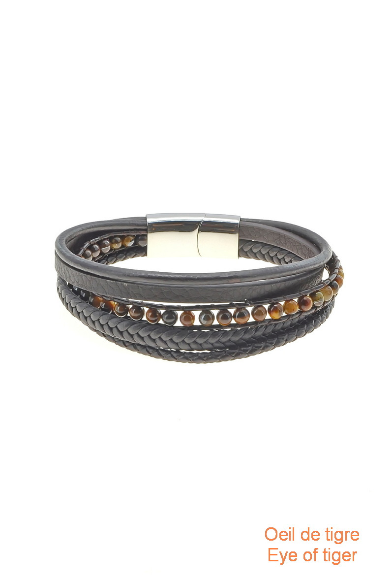 Grossiste LILY CONTI - Bracelet--homme-pierres