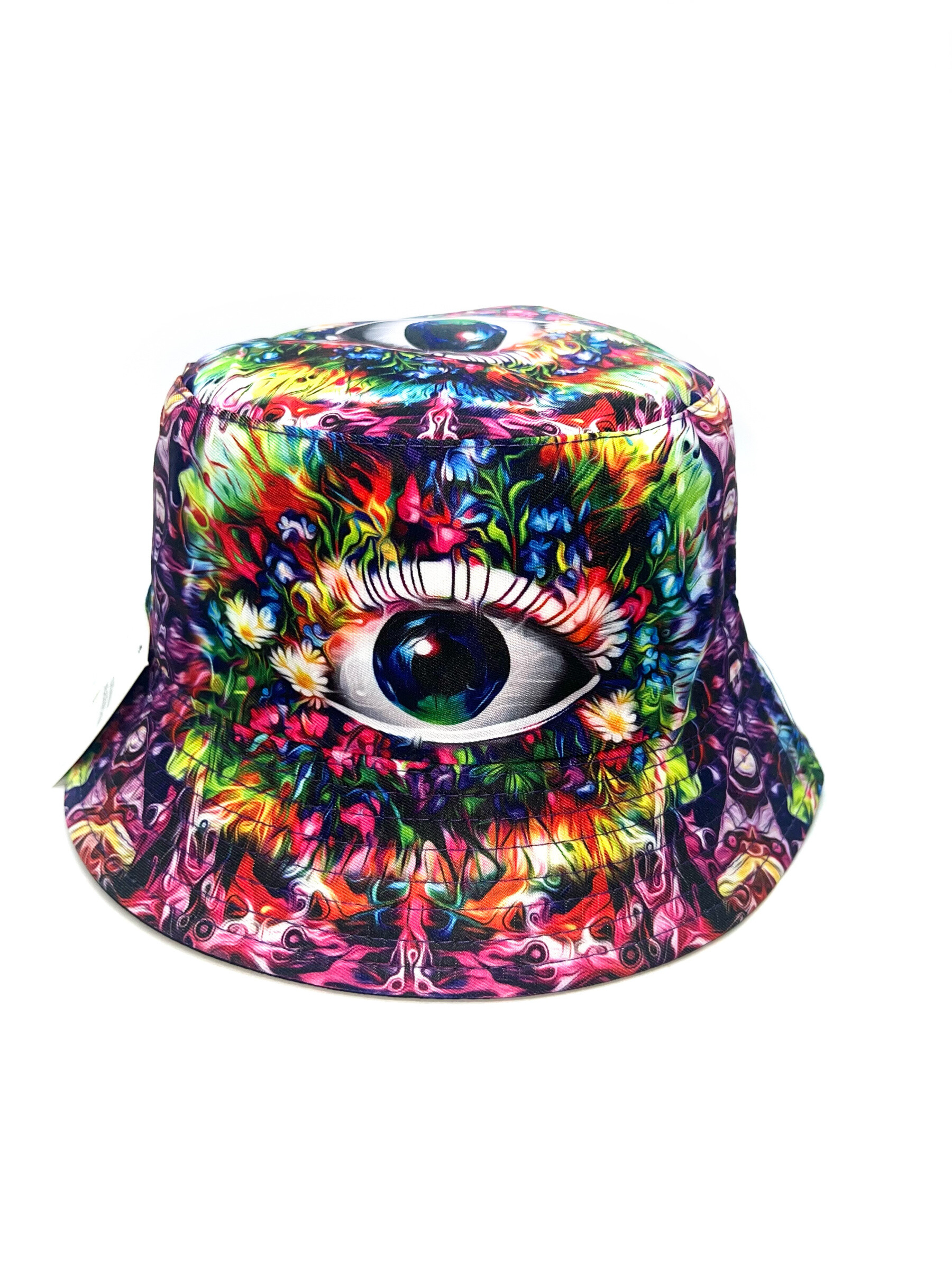 Grossiste LINETA - Bob motif oeil coloré 2