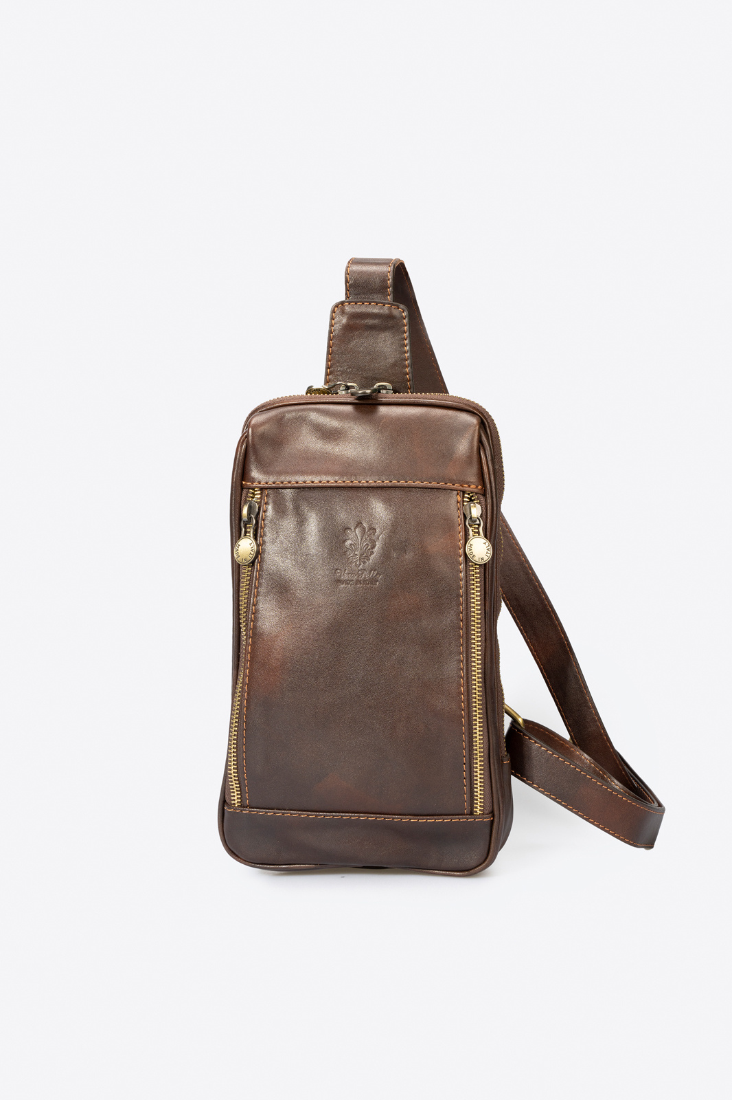Großhändler LISA DEI - Unisex-Umhängetasche aus echtem Leder