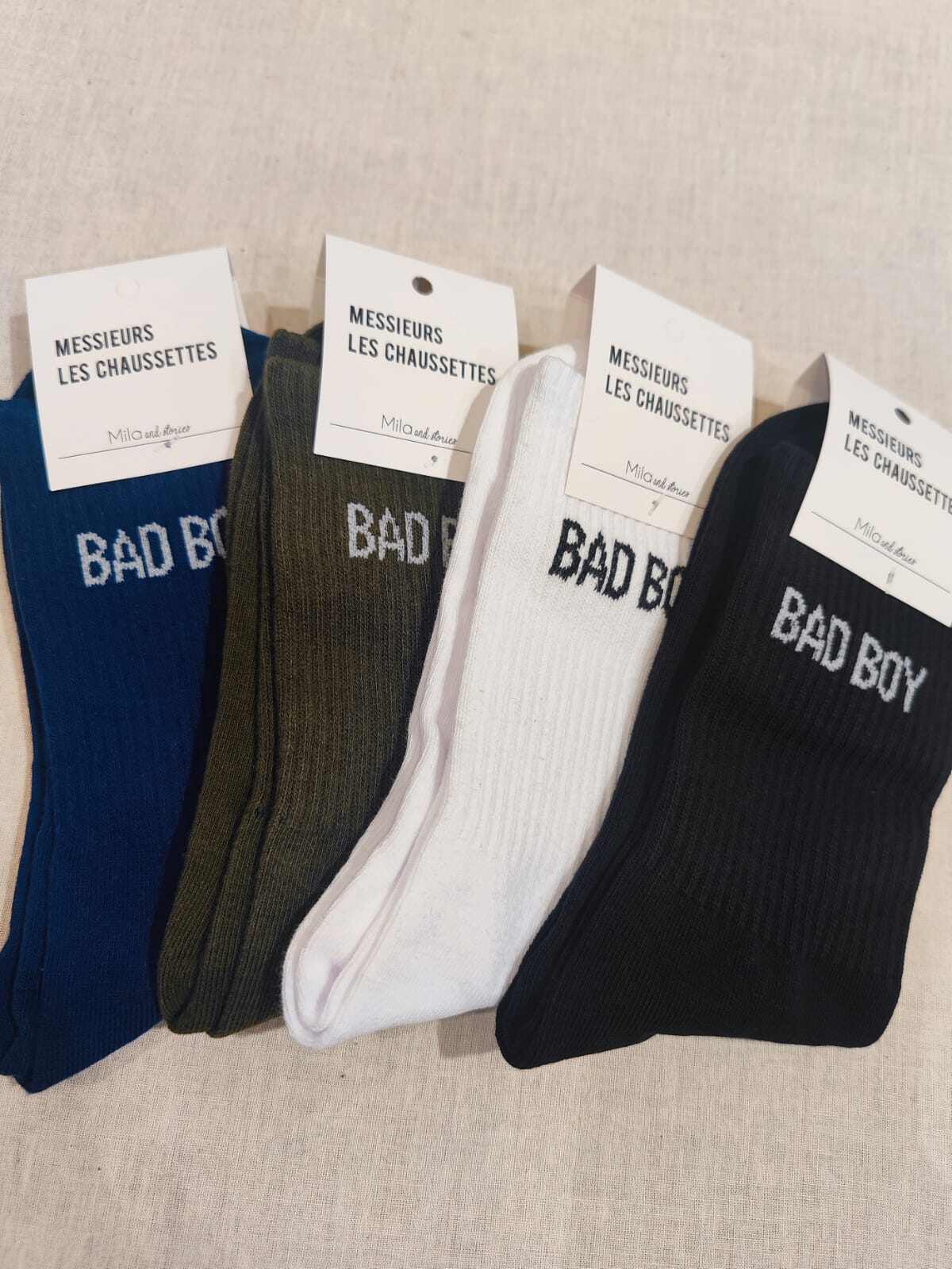 Grossiste Lolilota - Pack mix de 12 paires de chaussettes Bad boy