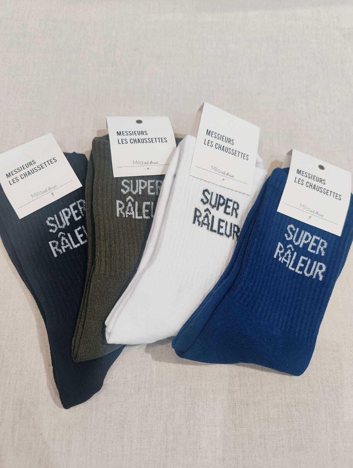 Grossiste Lolilota - Pack mix de 12 paires de chaussettes Super Râleur