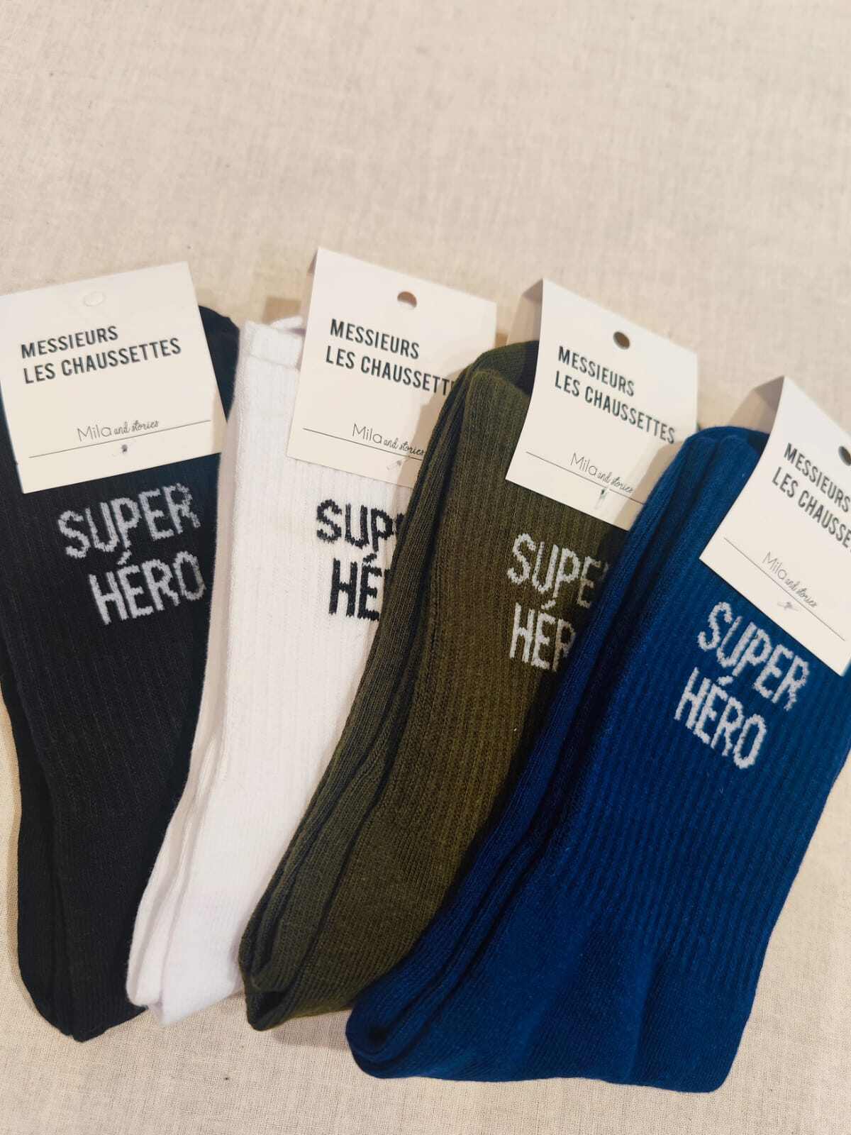 Grossiste Lolilota - Pack mix de 12 paires de chaussettes Super Héro