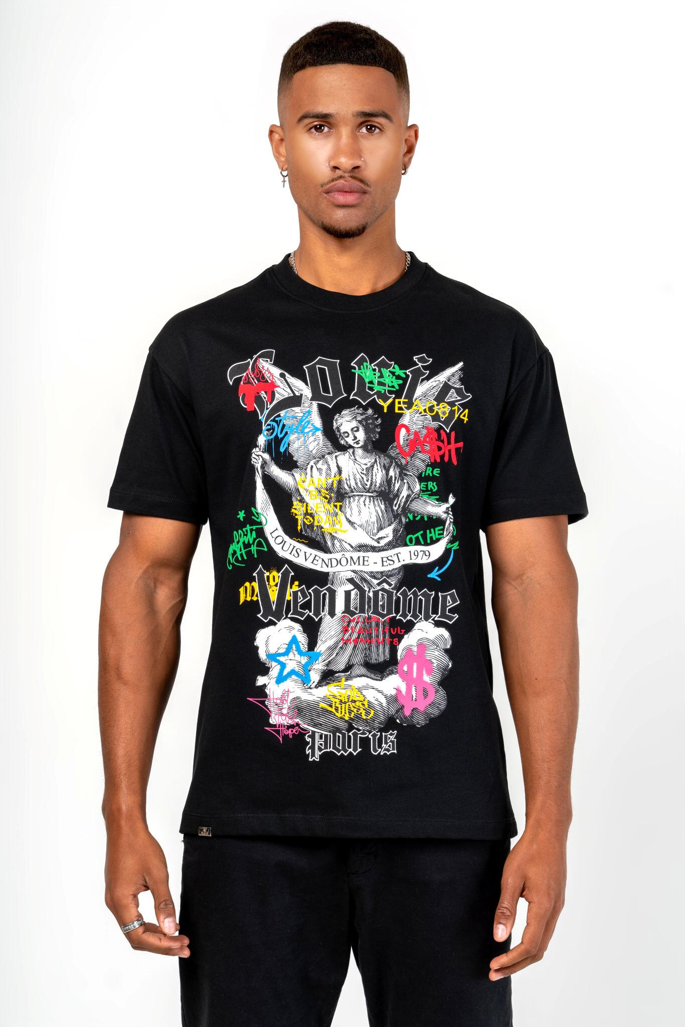 Großhändler Louis Vendôme Paris - Herren -T -Shirt