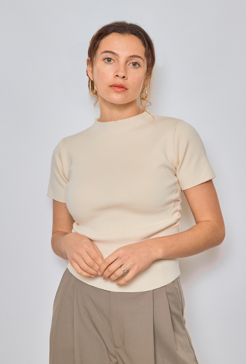Grossista LUCCE - Top maniche corte in maglia