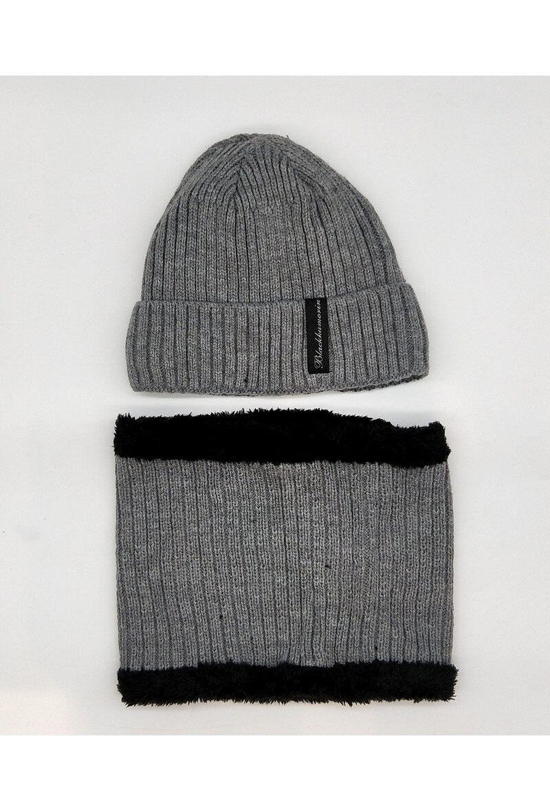 Wholesaler LX Moda - Winter hat set (hat and neck warmer)