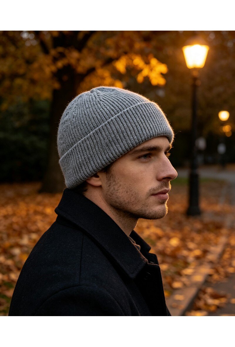 Grossiste LX Moda - Bonnet homme doublé