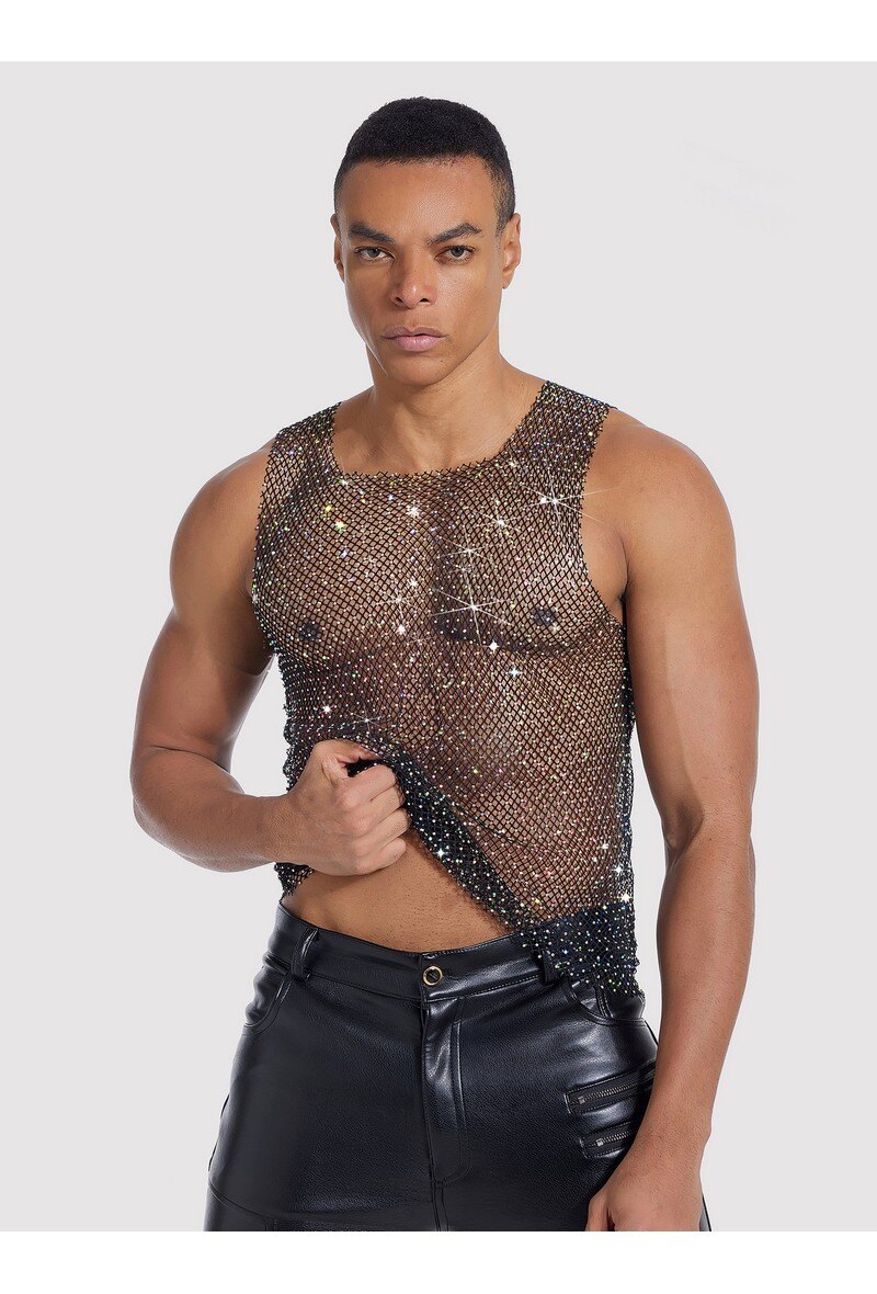 Großhändler LX Moda - Transparenter Tanktop