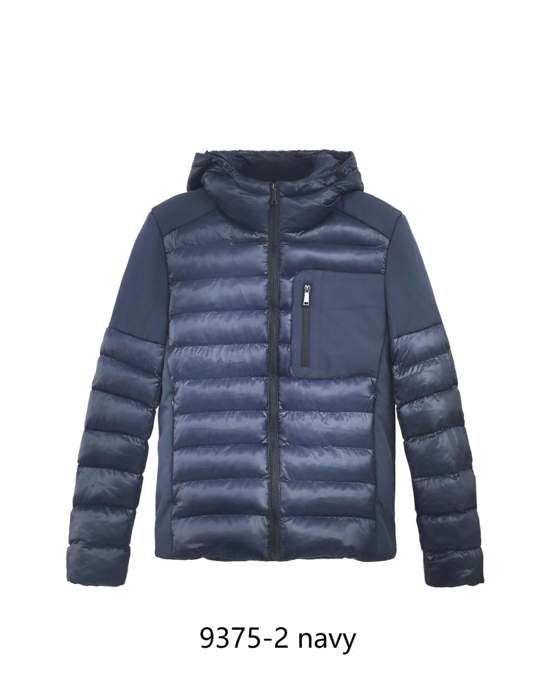 Wholesaler Lysande - Men's dual-material down jacket