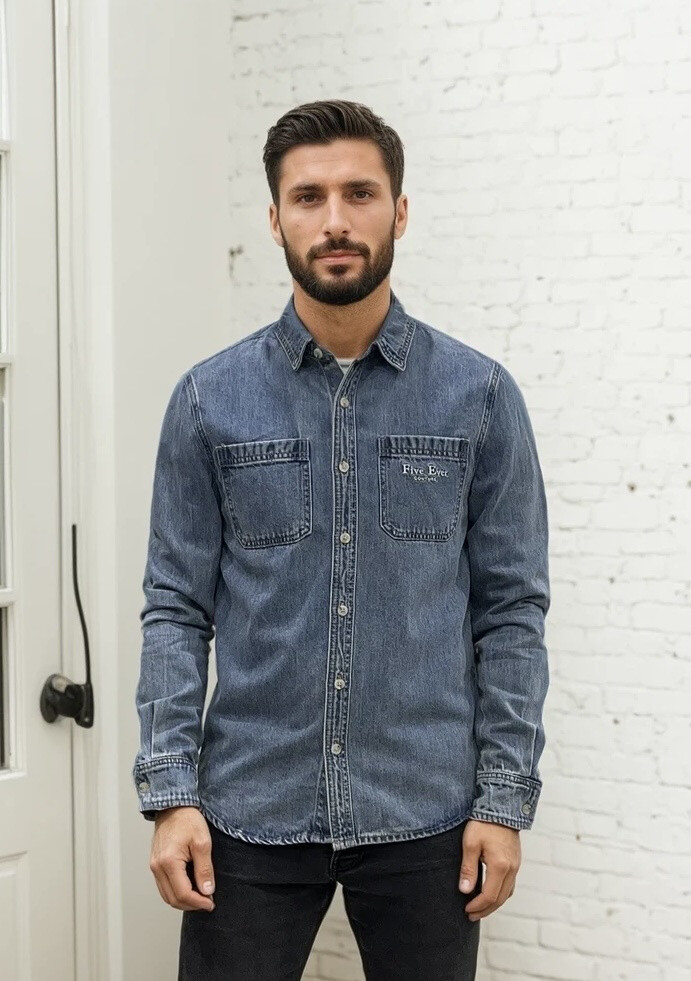 Wholesaler Lysande - Robust cotton denim shirt