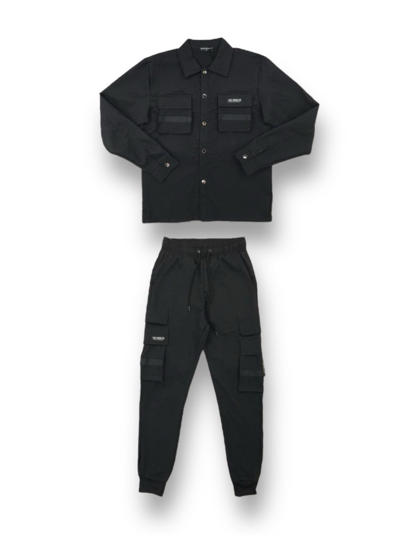 Wholesaler Lysande - cargo shirt set