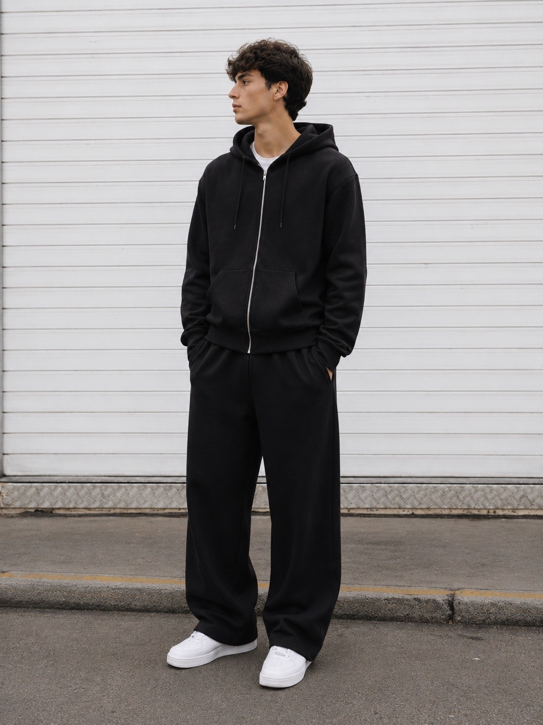 Großhändler Lysande - Sweatshirtweste und Joggingset
