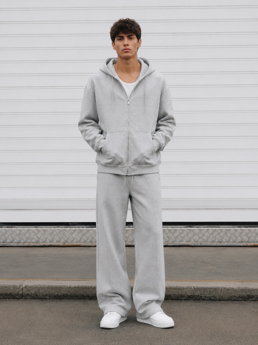 Großhändler Lysande - Sweatshirtweste und Joggingset
