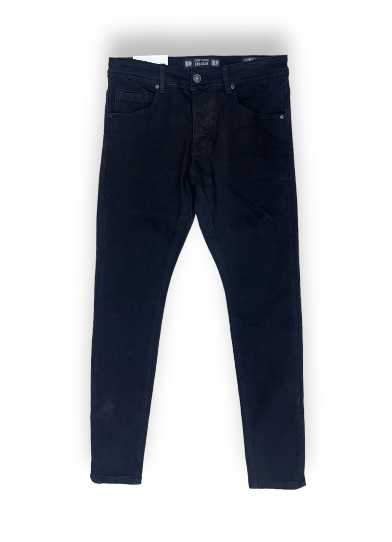 Wholesaler Lysande - Plain black jeans T31-T38 US