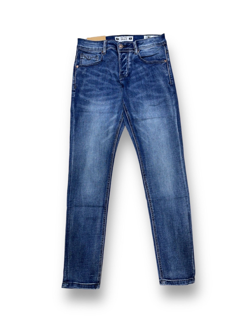 Wholesaler Lysande - Slim washed blue jeans
