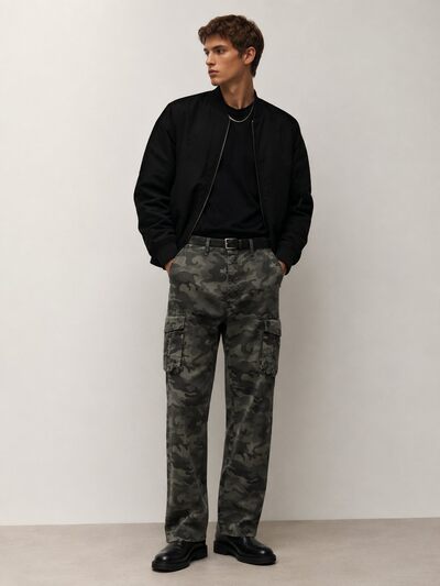 Wholesaler Lysande - Military cargo pants Wholesaler Lysande - Military cargo pants