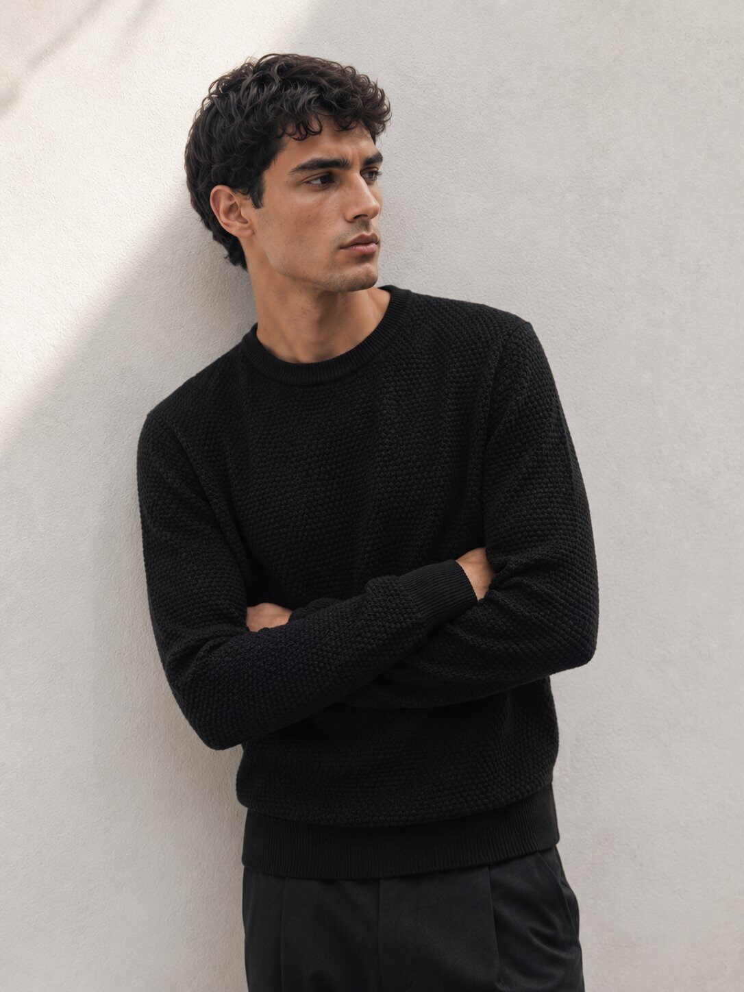 Grossiste Lysande - Pull texturé à col rond