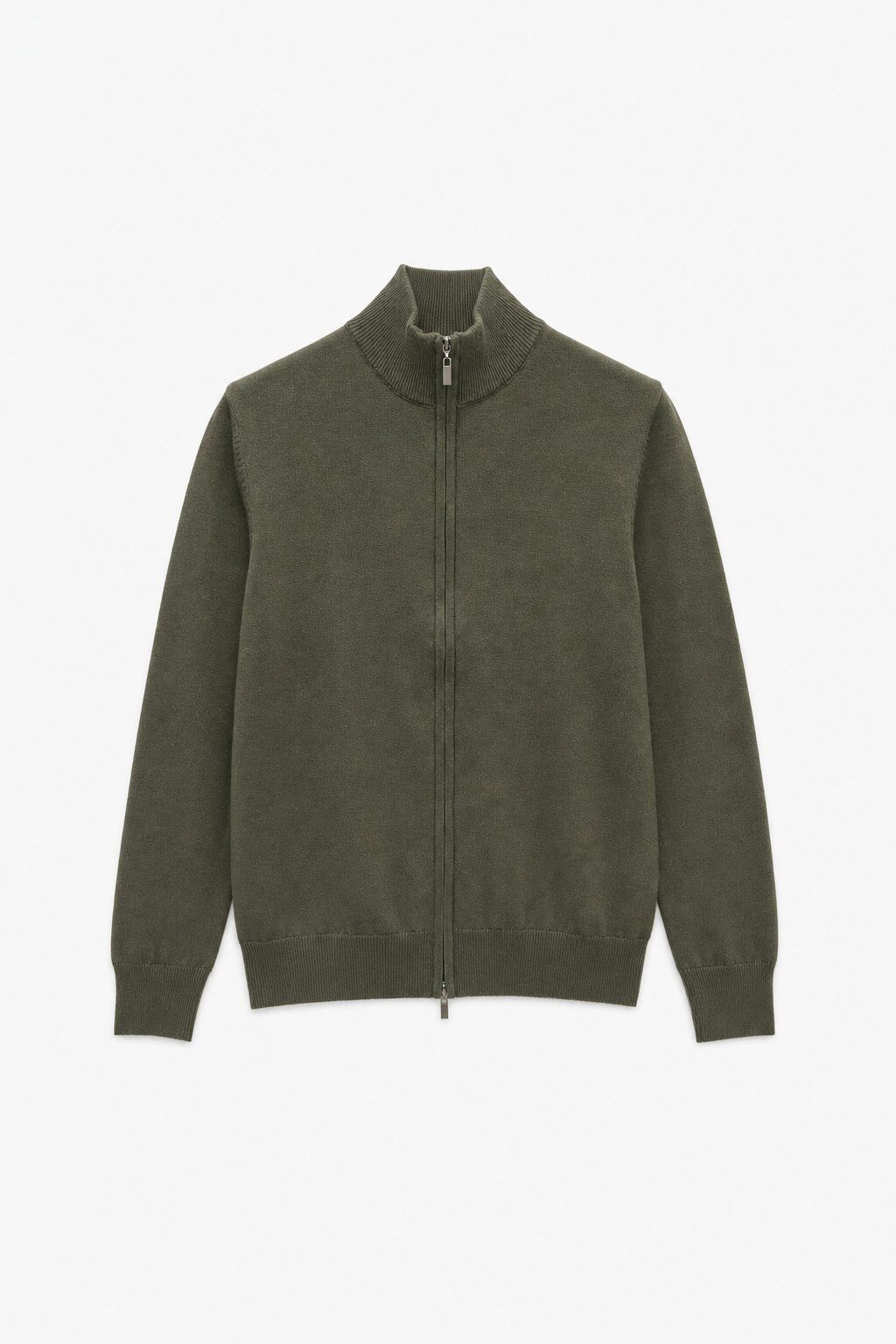 Grossiste Lysande - Gilet maille douce homme à double zip – Col montant